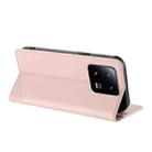 For Xiaomi 13 Pro 5G Embossed Multi-functional Wallet Retro Leather Phone Case(Pink) - 3