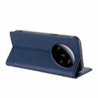 For Xiaomi 13 Ultra Embossed Multi-functional Wallet Retro Leather Phone Case(Dark Blue) - 3