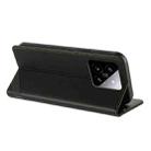 For Xiaomi 14 5G Global Embossed Multi-functional Wallet Retro Leather Phone Case(Black) - 3