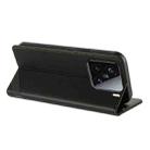 For Xiaomi 15 Embossed Multi-functional Wallet Retro Leather Phone Case(Black) - 3