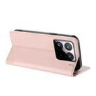For Xiaomi 15 Pro Embossed Multi-functional Wallet Retro Leather Phone Case(Pink) - 3