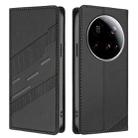 For Xiaomi 15 Ultra Embossed Multi-functional Wallet Retro Leather Phone Case(Black) - 2