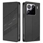 For Xiaomi 15S Pro Embossed Multi-functional Wallet Retro Leather Phone Case(Black) - 2
