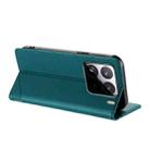 For Xiaomi 15S Pro Embossed Multi-functional Wallet Retro Leather Phone Case(Dark Green) - 3