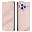 For Xiaomi Civi 5 Pro Embossed Multi-functional Wallet Retro Leather Phone Case(Pink) - 2