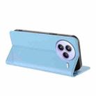 For Xiaomi Civi 5 Pro Embossed Multi-functional Wallet Retro Leather Phone Case(Light Blue) - 3