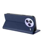 For Xiaomi Civi 5 Pro Embossed Multi-functional Wallet Retro Leather Phone Case(Dark Blue) - 3