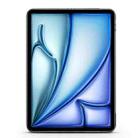 For iPad Air 11 2024 / 2025 Folding Magnetic Holder Acrylic Leather Back Tablet Case(Black) - 3
