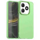 For Tecno Spark 20 Candy PC Hybrid TPU Shockproof Phone Case(Green) - 1