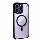For iPhone 13 Pro Max Shockproof MagSafe Magnetic TPU Hybrid Acrylic Phone Case(Black) - 2