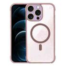 For iPhone 12 Pro Max Shockproof MagSafe Magnetic TPU Hybrid Acrylic Phone Case(Desert Gold) - 1