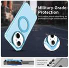 For Tecno Spark 20 Candy Magsafe PC Hybrid TPU Phone Case(Blue) - 2