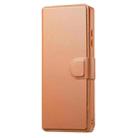 For Samsung Galaxy S25 Ultra 5G CaseNeo Finger Grip Strap MagSafe Leather Phone Case(Brown) - 2
