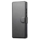 For Samsung Galaxy S25 Ultra 5G CaseNeo Finger Grip Strap MagSafe Leather Phone Case(Black) - 2