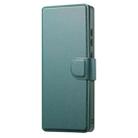 For Samsung Galaxy S25 Ultra 5G CaseNeo Finger Grip Strap MagSafe Leather Phone Case(Green) - 2