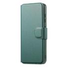 For Samsung Galaxy S25 5G CaseNeo Finger Grip Strap MagSafe Leather Phone Case(Green) - 2