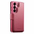 For Samsung Galaxy S25 5G CaseNeo Finger Grip Strap MagSafe Leather Phone Case(Red) - 3
