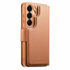 For Samsung Galaxy S25+ 5G CaseNeo Finger Grip Strap MagSafe Leather Phone Case(Brown) - 3