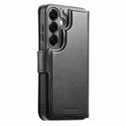 For Samsung Galaxy S25+ 5G CaseNeo Finger Grip Strap MagSafe Leather Phone Case(Black) - 3