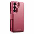 For Samsung Galaxy S25+ 5G CaseNeo Finger Grip Strap MagSafe Leather Phone Case(Red) - 3