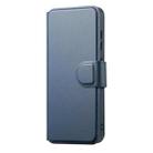 For Samsung Galaxy S25 Edge 5G CaseNeo Finger Grip Strap MagSafe Leather Phone Case(Blue) - 2