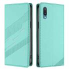 For Samsung Galaxy A02 / M02 Embossed Multi-functional Wallet Retro Leather Phone Case(Mint Green) - 2