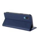 For Samsung Galaxy A02 / M02 Embossed Multi-functional Wallet Retro Leather Phone Case(Dark Blue) - 3