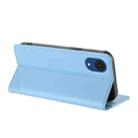 For Samsung Galaxy A03 Core 4G Embossed Multi-functional Wallet Retro Leather Phone Case(Light Blue) - 3