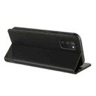 For Samsung Galaxy A03s 164mm Embossed Multi-functional Wallet Retro Leather Phone Case(Black) - 3