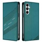 For Samsung Galaxy A05s 4G Global Embossed Multi-functional Wallet Retro Leather Phone Case(Dark Green) - 2