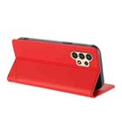 For Samsung Galaxy A13 4G / 5G Embossed Multi-functional Wallet Retro Leather Phone Case(Red) - 3