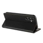 For Samsung Galaxy A15 4G / 5G Embossed Multi-functional Wallet Retro Leather Phone Case(Black) - 3