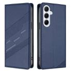 For Samsung Galaxy A56 Global Embossed Multi-functional Wallet Retro Leather Phone Case(Dark Blue) - 2