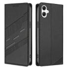 For Samsung Galaxy A07 4G Embossed Multi-functional Wallet Retro Leather Phone Case(Black) - 2