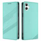 For Samsung Galaxy A07 4G Embossed Multi-functional Wallet Retro Leather Phone Case(Mint Green) - 2
