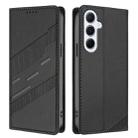 For Samsung Galaxy A17 5G Embossed Multi-functional Wallet Retro Leather Phone Case(Black) - 2
