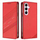 For Samsung Galaxy A17 5G Embossed Multi-functional Wallet Retro Leather Phone Case(Red) - 2