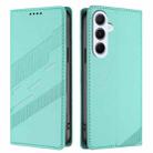 For Samsung Galaxy A17 5G Embossed Multi-functional Wallet Retro Leather Phone Case(Mint Green) - 2