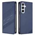 For Samsung Galaxy A17 5G Embossed Multi-functional Wallet Retro Leather Phone Case(Dark Blue) - 2
