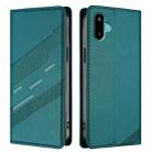 For Samsung Galaxy F06 5G / M06 5G Embossed Multi-functional Wallet Retro Leather Phone Case(Dark Green) - 2