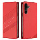 For Samsung Galaxy F16 5G / M16 5G Embossed Multi-functional Wallet Retro Leather Phone Case(Red) - 2