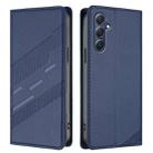 For Samsung Galaxy M54 5G Global Embossed Multi-functional Wallet Retro Leather Phone Case(Dark Blue) - 2