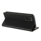 For Samsung Galaxy S20 FE 4G / 5G Embossed Multi-functional Wallet Retro Leather Phone Case(Black) - 3
