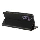 For Samsung Galaxy S23 FE 5G Embossed Multi-functional Wallet Retro Leather Phone Case(Black) - 3