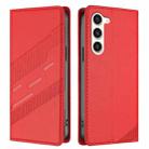 For Samsung Galaxy S23+ 5G Embossed Multi-functional Wallet Retro Leather Phone Case(Red) - 2