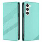 For Samsung Galaxy S23+ 5G Embossed Multi-functional Wallet Retro Leather Phone Case(Mint Green) - 2