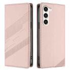 For Samsung Galaxy S23+ 5G Embossed Multi-functional Wallet Retro Leather Phone Case(Pink) - 2