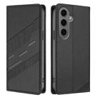 For Samsung Galaxy S24+ 5G Embossed Multi-functional Wallet Retro Leather Phone Case(Black) - 2