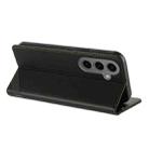 For Samsung Galaxy S24+ 5G Embossed Multi-functional Wallet Retro Leather Phone Case(Black) - 3