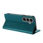 For Samsung Galaxy S24+ 5G Embossed Multi-functional Wallet Retro Leather Phone Case(Dark Green) - 3